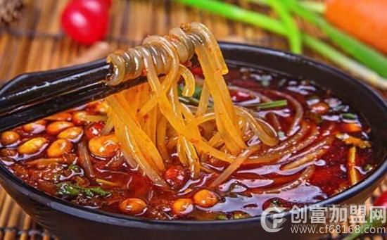 漫动作酸辣粉