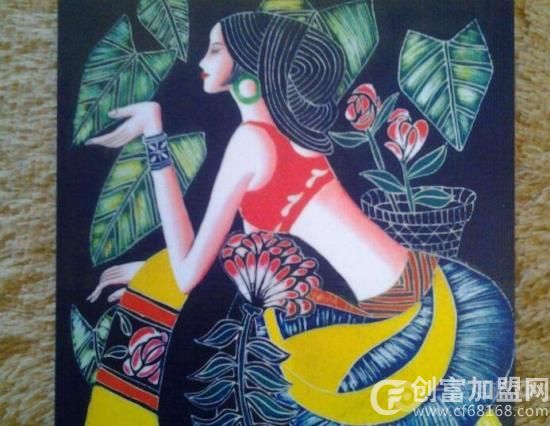 华美创意民族画